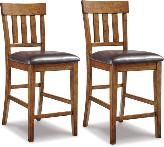 Signature Design by Ashley RaleHadd Barstool, 2 Count, Light Brown