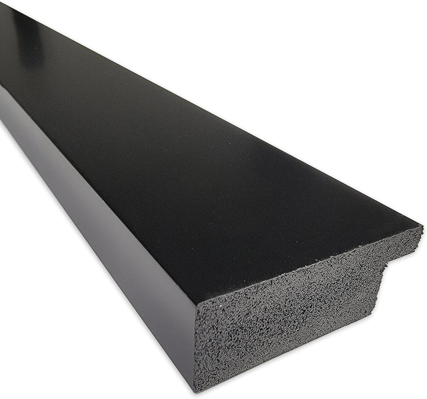 Amanti Art Black Bathroom Mirror for Over Sink, 28x22 Brushed Black Rectangle Vanity Mirror, Medium Modern Contemporary Frame, Hangs Horizonally and Vertically, Bathroom Wall Decor, Beveled Edge