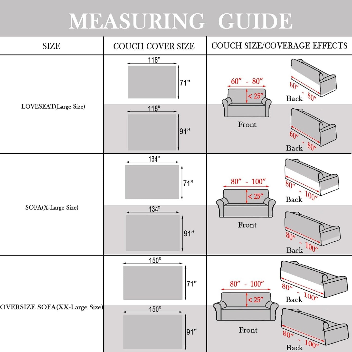 HANDONTIME Grey Sofa Cover for Couch Boho Couch Cover for 3 Seat Dog Couch Cover Love Seat Couch Covers Light Grey Sofa Sectional Cover 71" X134" Tassel Chenille Herringbone Sofa Covers Washable