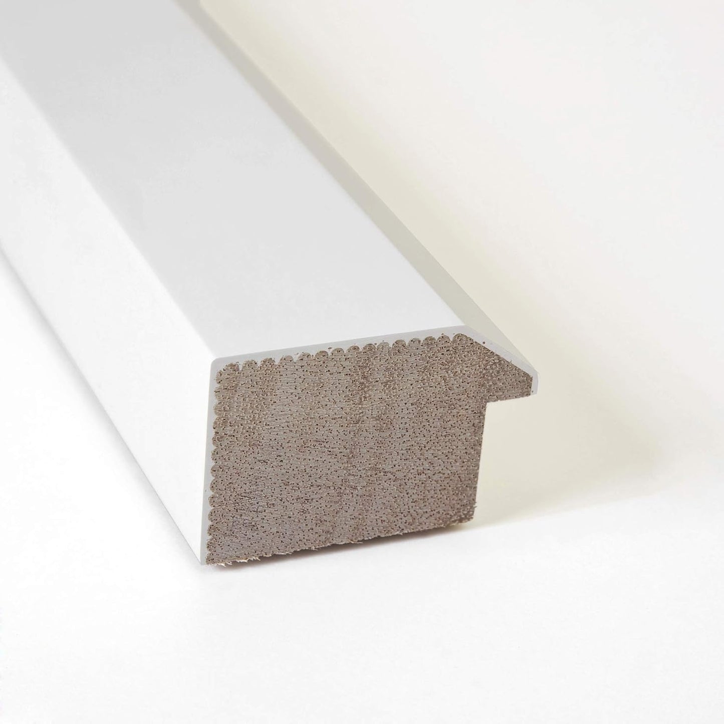 Amanti Art White Bathroom Mirror for Over Sink, 26x32 Blanco White Rectangle Vanity Mirror, Large Modern Contemporary Wood Frame, Hangs Horizonally and Vertically, Bathroom Wall Decor, Beveled Edge