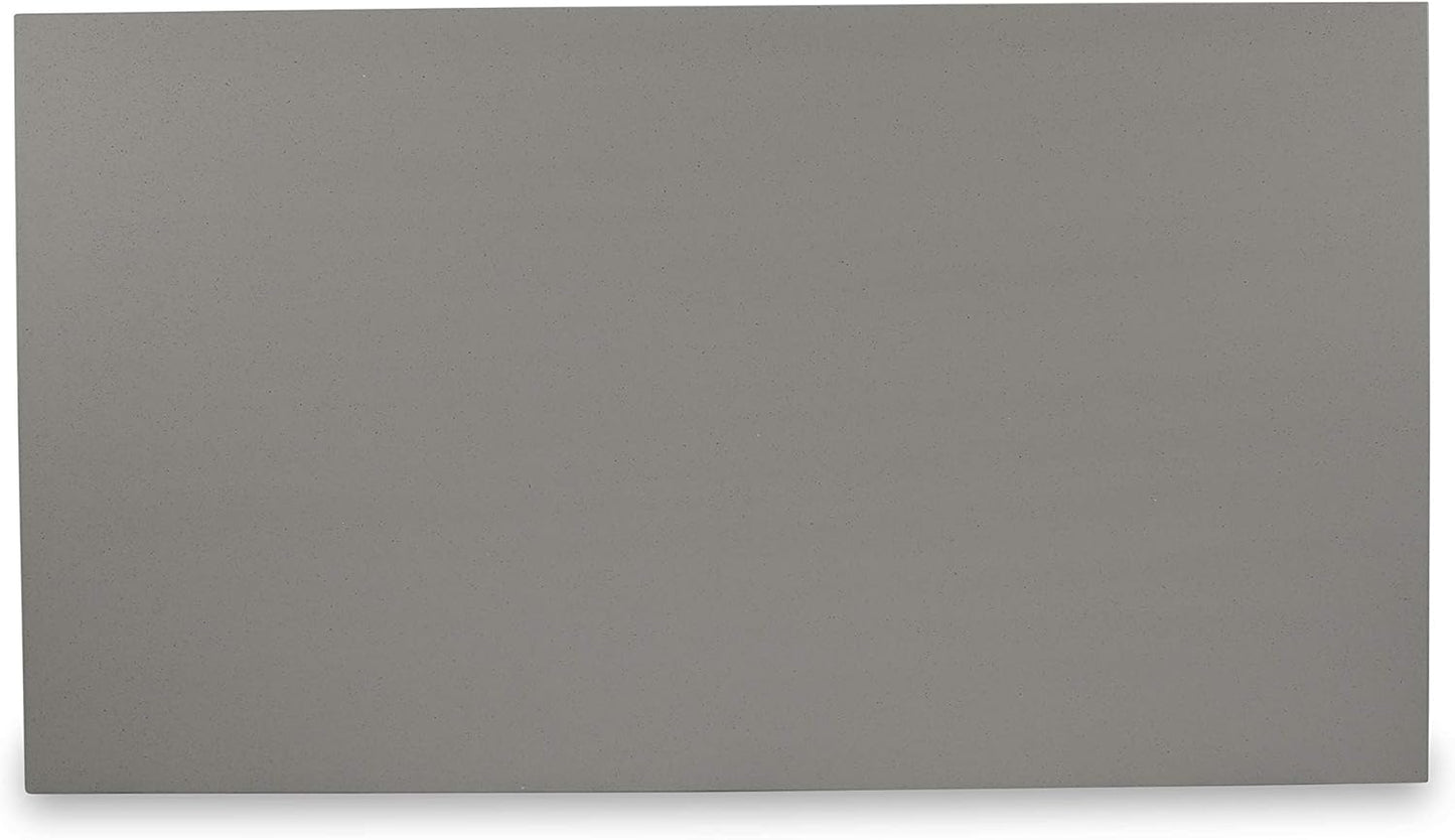 East West Furniture X097CE215-5 5 Piece Dining Room Table Set Includes a Rectangle Dining Table with X-Legs and 4 Baby Blue Linen Fabric Upholstered Parson Chairs, 40x72 Inch, Multi-Color