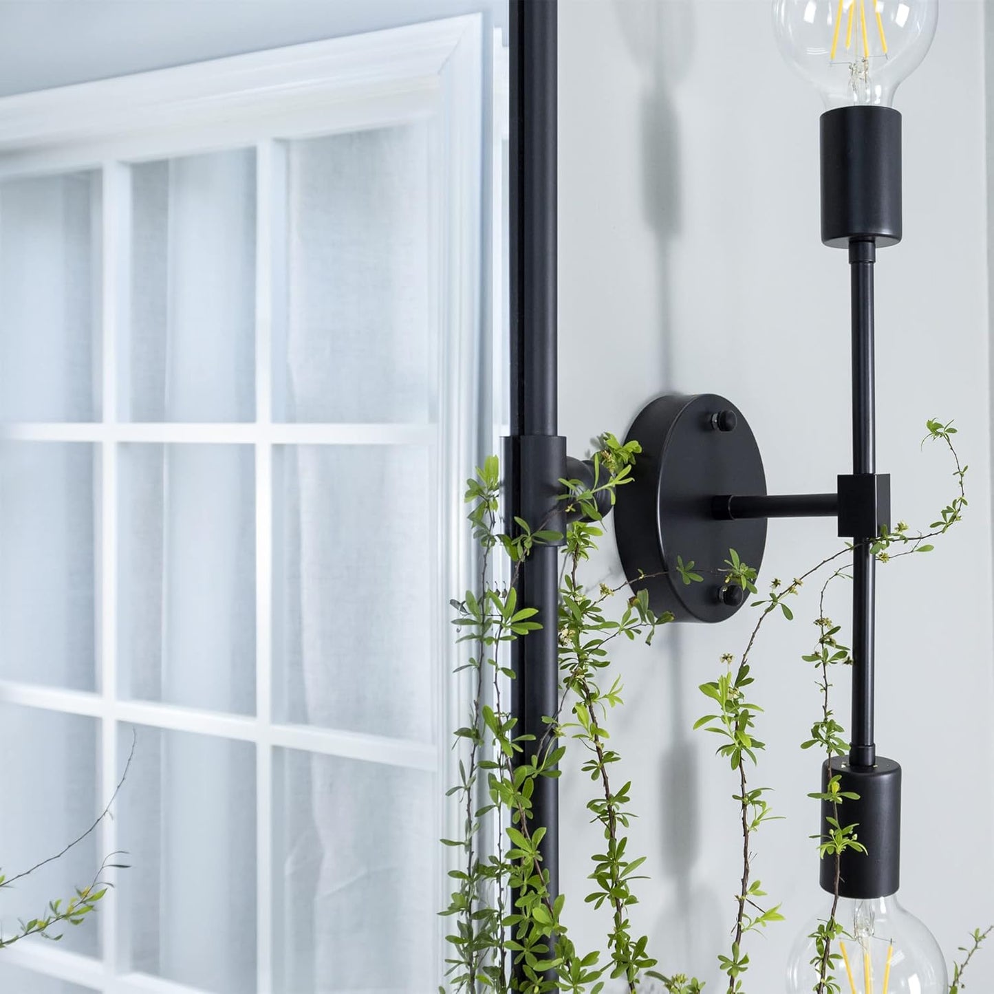 20 x 24 ‘’ Farmhouse Black Metal Framed Pivot Rectangle Bathroom Mirror Rounded Rectangluar Tilting Beveled Vanity Mirrors for Wall Décor