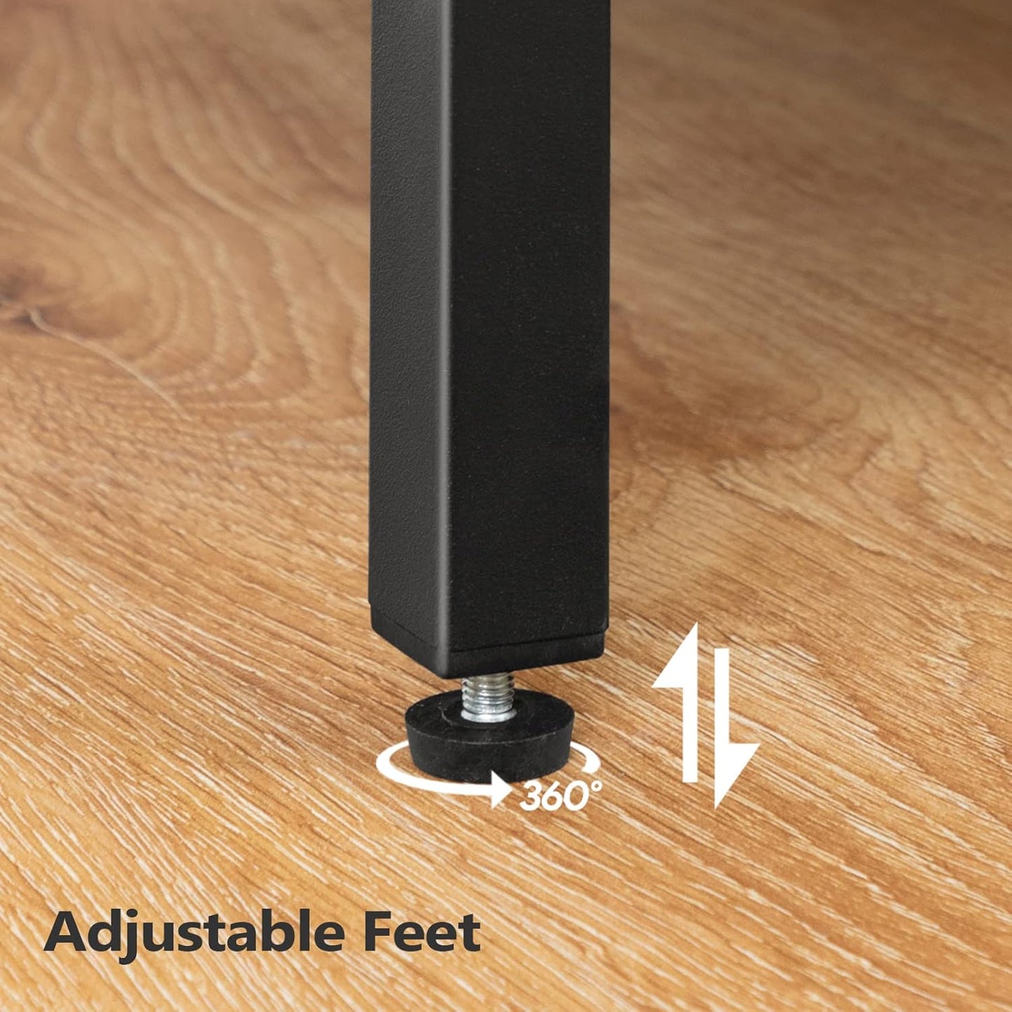 Bar Stools, Set of 2 Bar Chairs, Kitchen Breakfast Bar Stools with Footrest, 25.8" Dining Stools, Rectangular Industrial Bar Chairs, for Dining Room, Kitchen, Greige BAHG0101Z