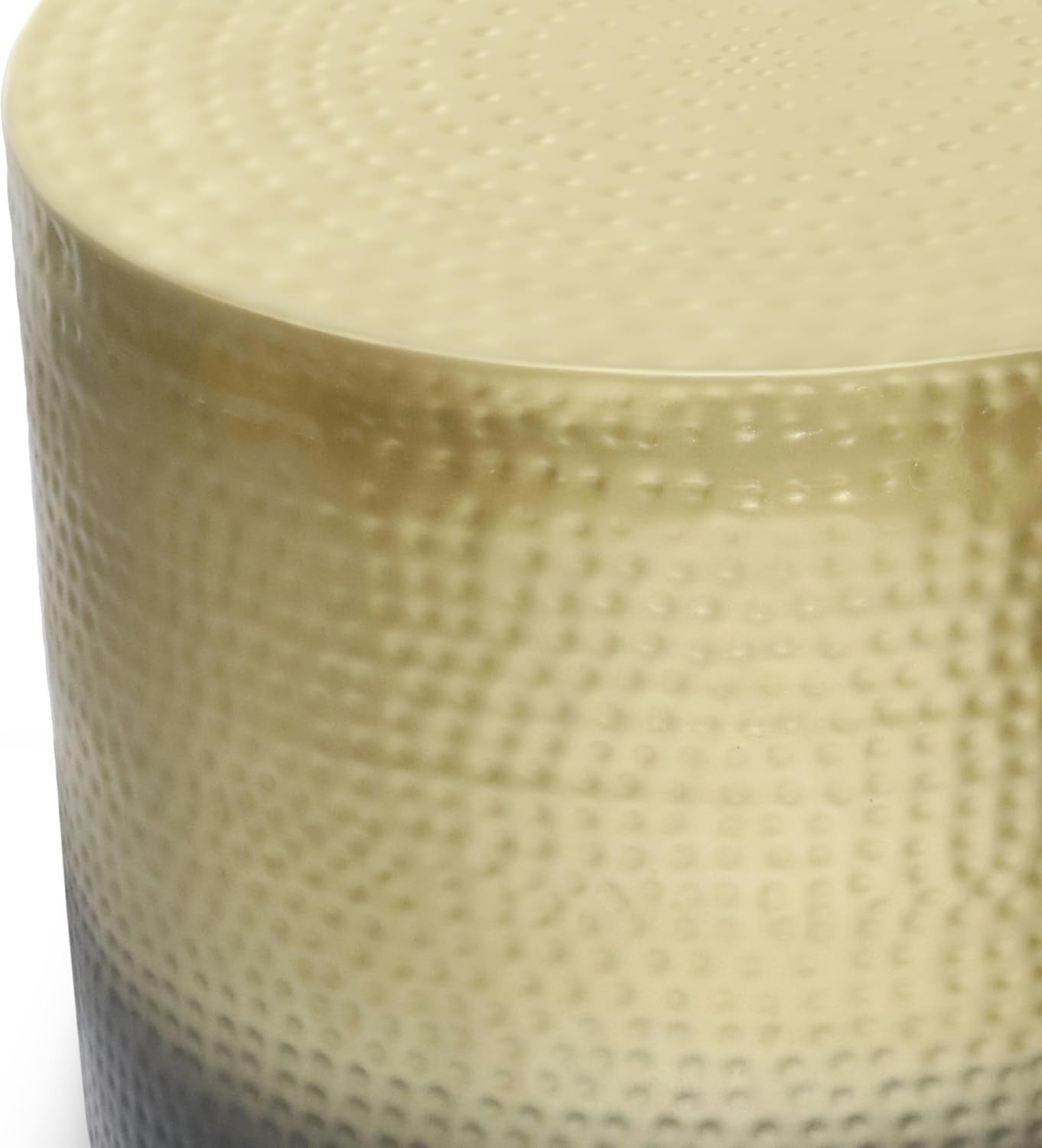 SIMPLIHOME Nova Boho 19 Inch Wide Metal Side Table in Gold Ombre, Fully Assembled, For the Living Room and Bedroom