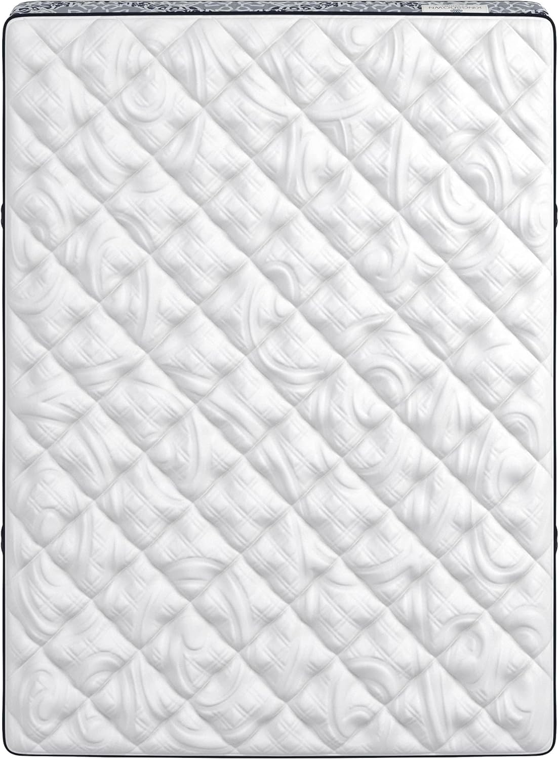 Kingsdown Firm Hybrid Mattress Twin XL Cooling Gel Memory Foam Layer Multi-Layered Motion Isolation Cool Sleep Quilted Top Luxury Mattresses, 13.5-Inch Passions Merridale