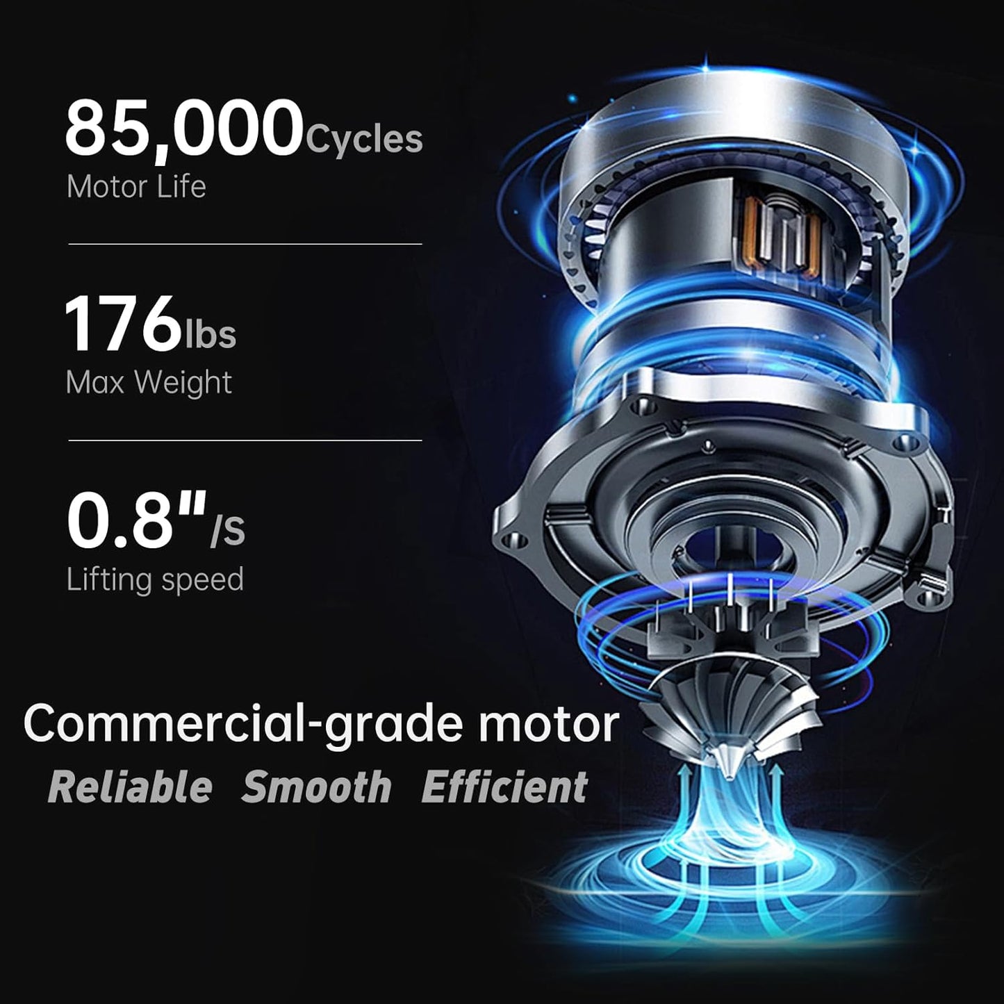 Standing Desk Frame, Electric Adjustable Legs with Memory Presets, Stand Up Desk Frame Workstation, with Cable Management Tray, Headphone Hook, Caster Wheels, for Home Office