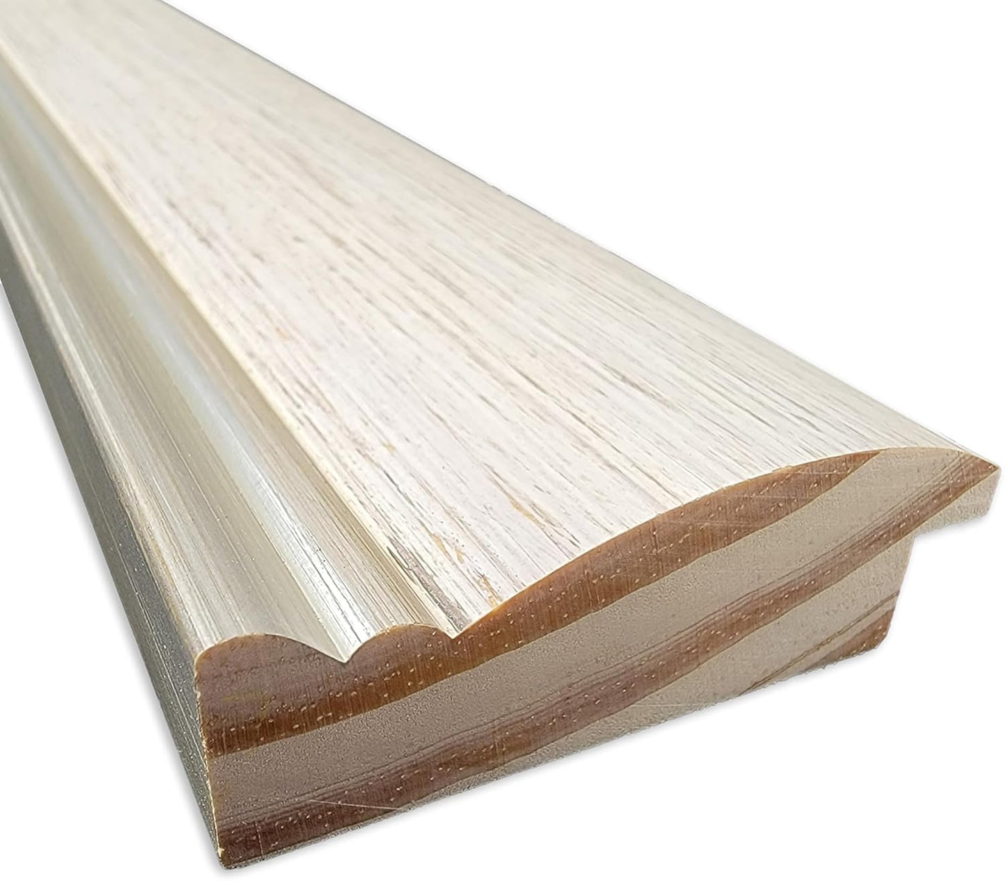 Amanti Art White Bathroom Mirror for Over Sink, 35x45 Cottage White Silver Rectangle Vanity Mirror, X-Large Coastal Wood Frame, Hangs Horizonally and Vertically, Bathroom Wall Decor, Beveled Edge