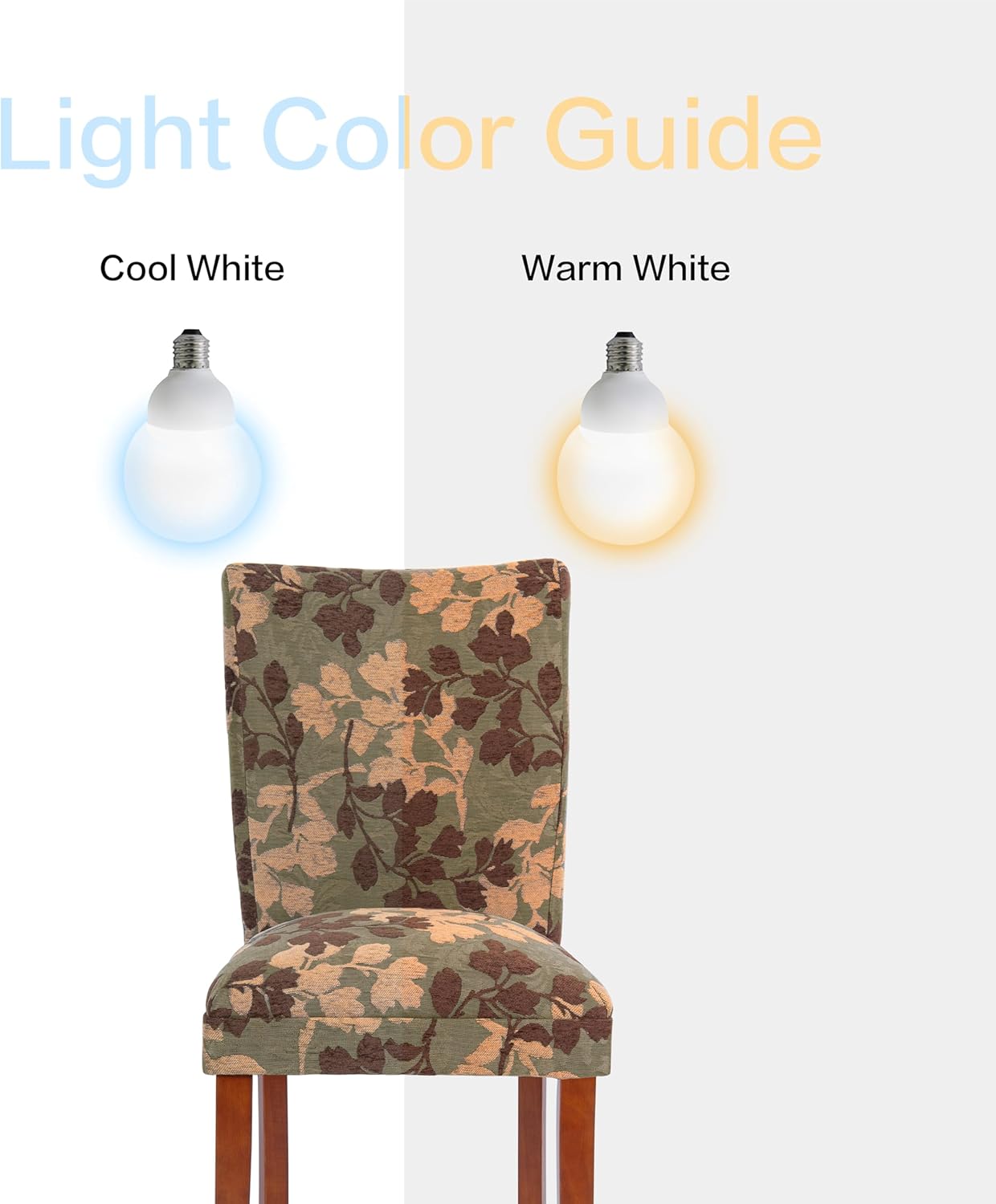 Homepop Home Decor | K1136-F975 | Classic Upholstered Parsons Dining Chair | Single Accent Dining Chair, Brown Woven