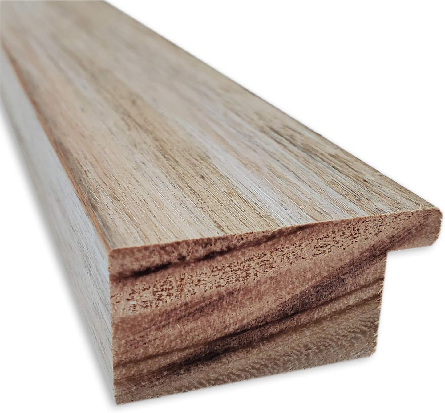 Amanti Art White Bathroom Mirror for Over Sink, 27x39 Hardwood White Wash Narrow Rectangle Vanity Mirror, Large Rustic Farmhouse Wood Frame, Hangs Horizonally and Vertically, Bathroom Wall Decor