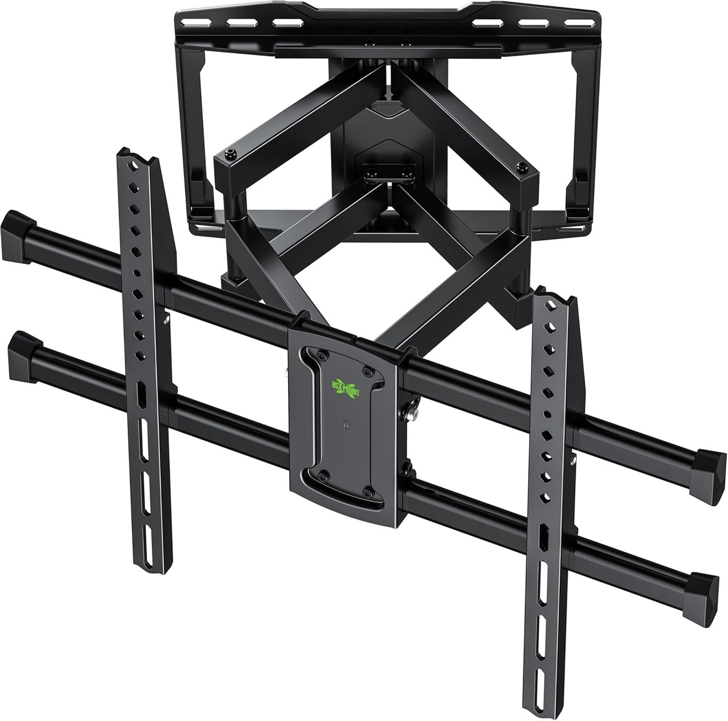 USX MOUNT Full Motion TV Wall Mount for Most 37-82 Inch TV up to 132lbs, TV Mount Articulating with Swivel, Tilt & Extension, Wall Mounts T V Bracket for VESA 600x400mm 400x300mm, Max 16" Wood Studs