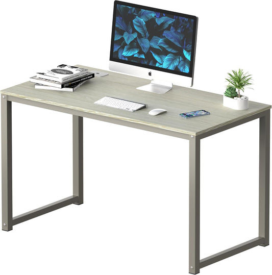 SHW 48-Inch Commercial-Grade Office Computer Desk, Maple