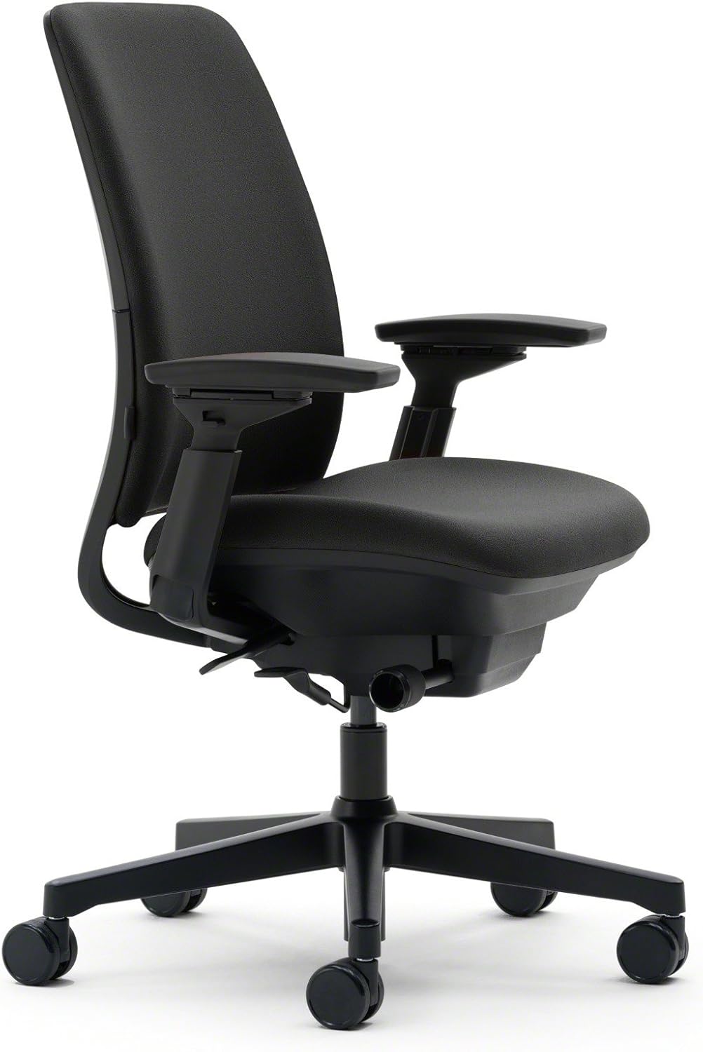 Steelcase Amia Office Chair - Most Comfortable Sit - 4 Points of Adjustability - Ergonomic Desk Chair - Upper Back Support - Adjustable Lumbar Support - Black Fabric