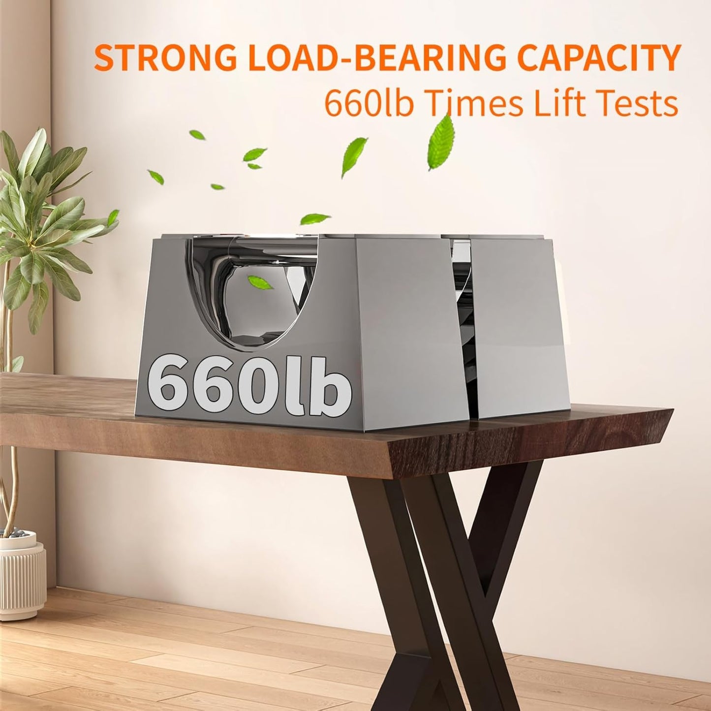 Solid Wood and Metal Modern Industrial 55 inch Wide Home Office Desk, Writing Table, Workstation, Perfect Table for Your workspace Study Table Furniture in Rustic Natural Aged Brown