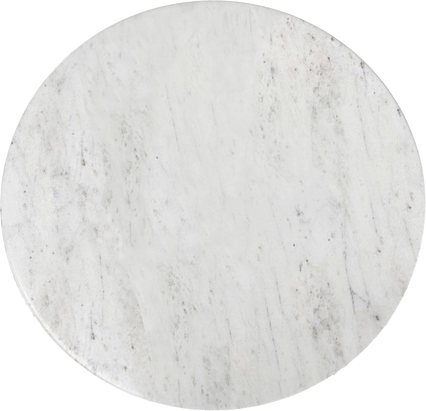 SIMPLIHOME Myles Contemporary Modern 16 inch Wide Metal Side Table in Black for the Living Room and Bedroom