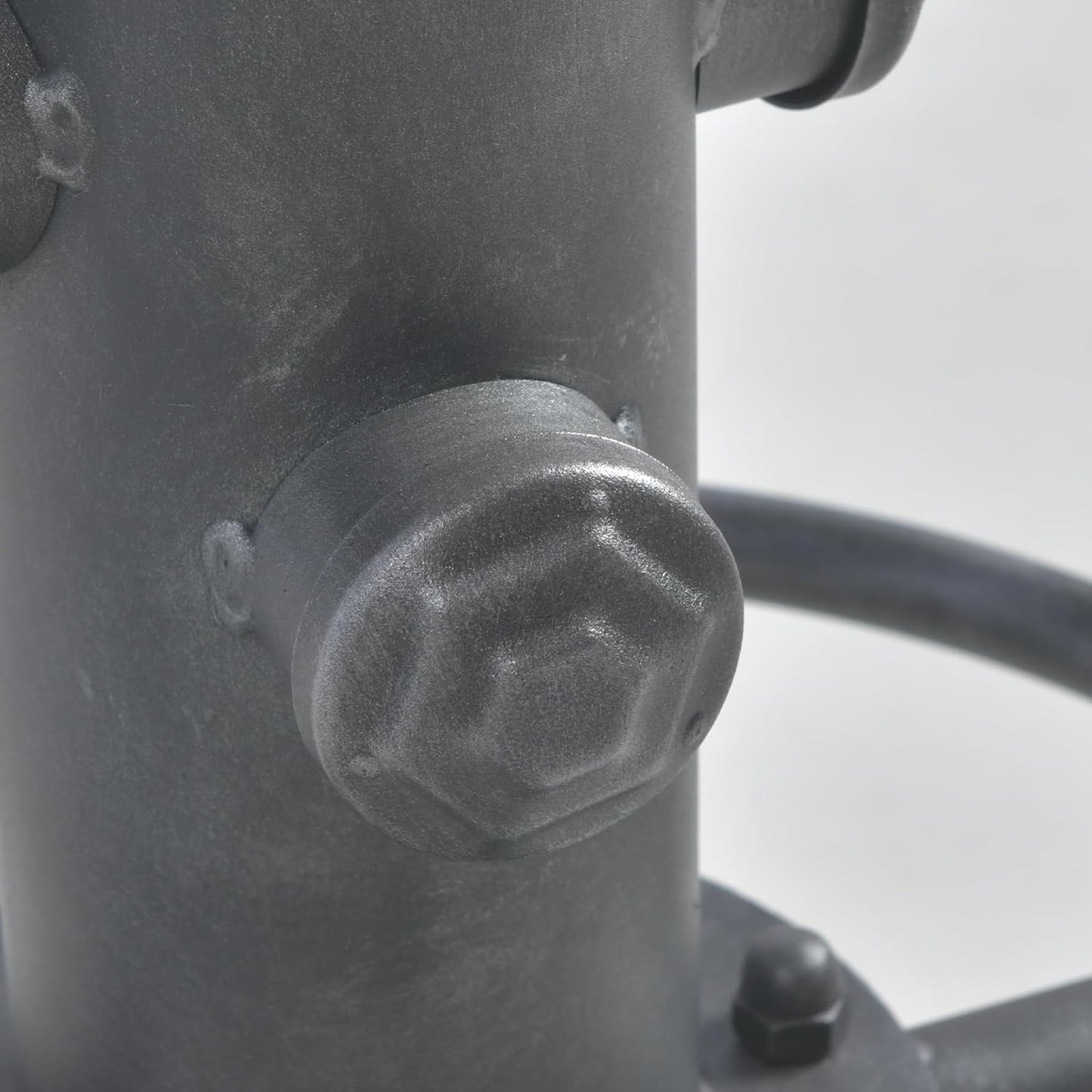 Topower Industrial Bar Table 31.5-41.3" Adjustable Pub Table Kitchen Dining Coffee Bistro Table