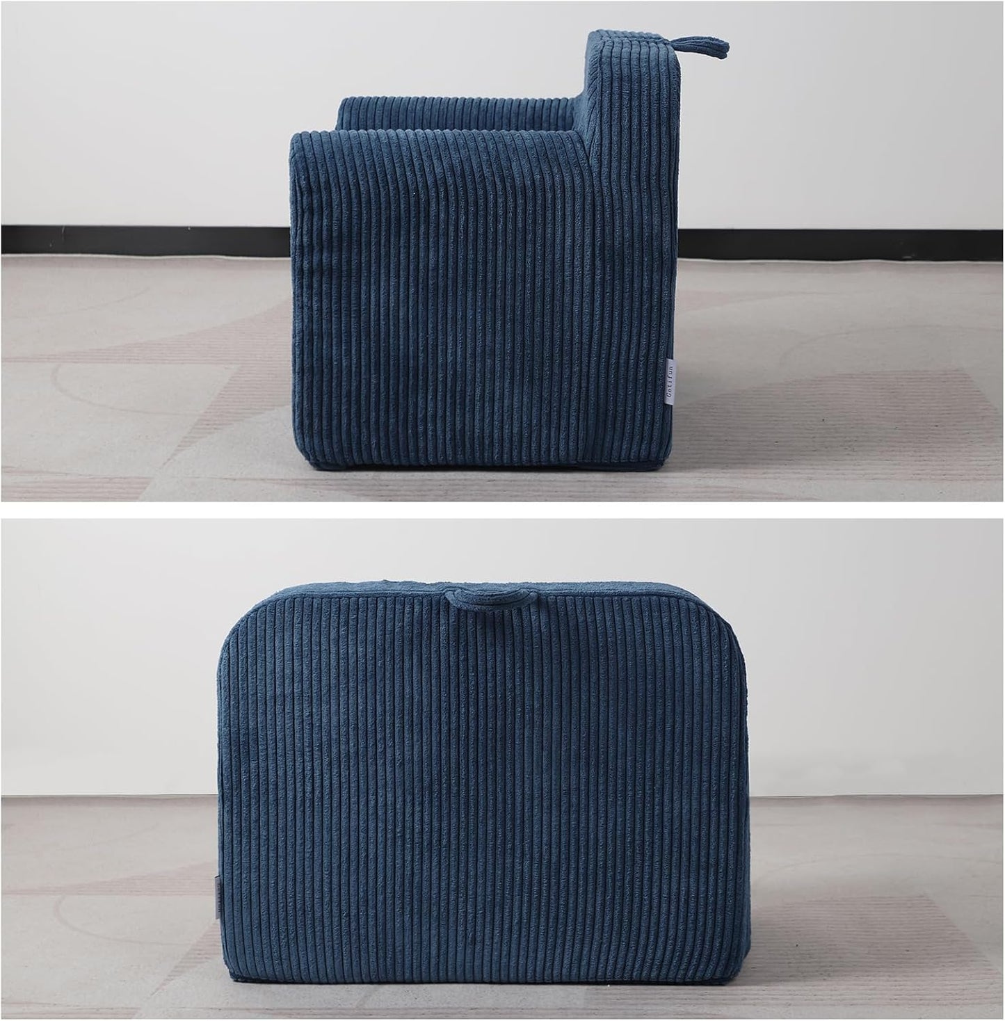 Getifun Foam Kids Sofa, Comfy Toddler Couch, Soft Toddler Armchair for Boys and Girls (Blue)