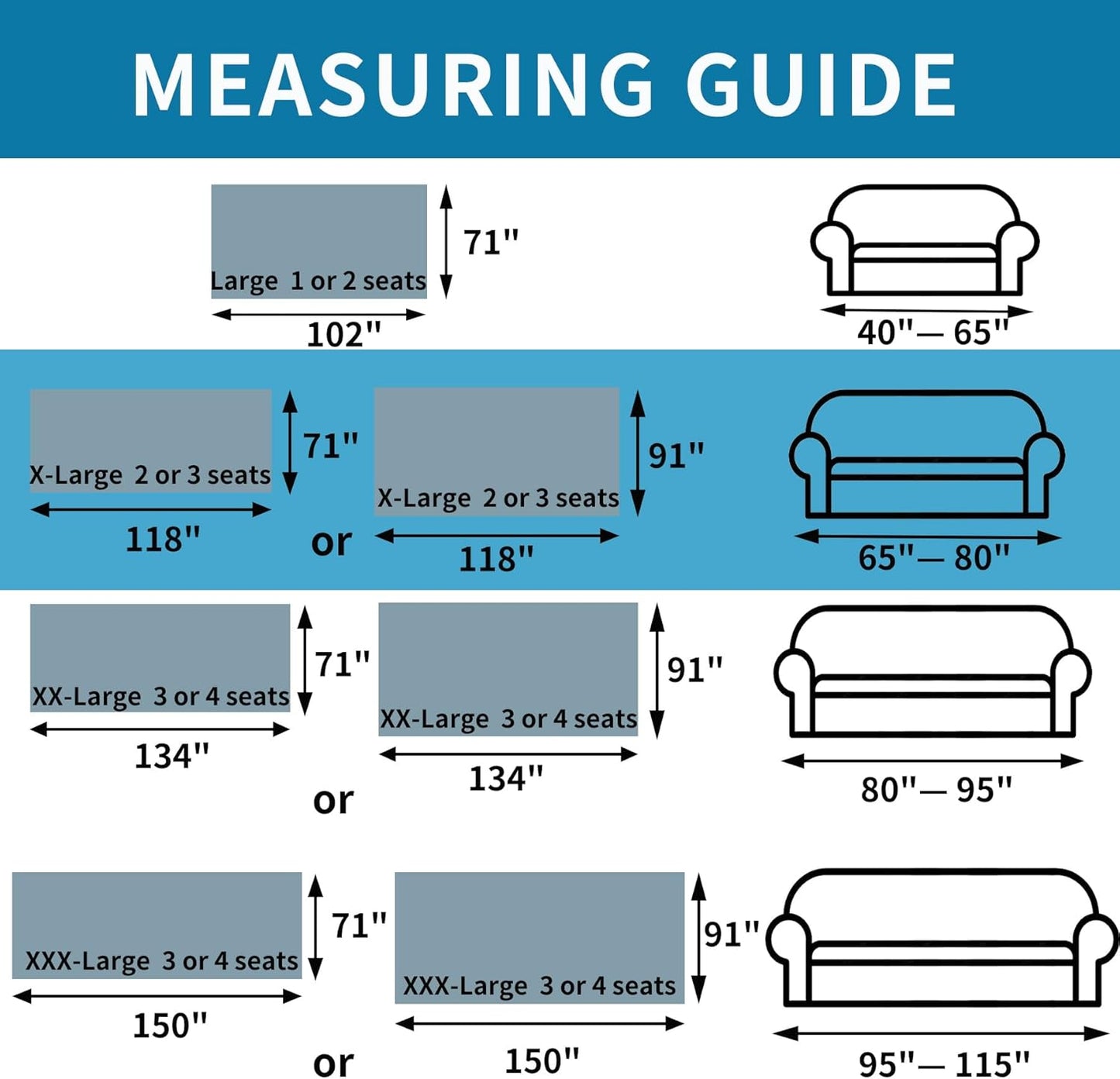 HAOMAIJIA Boho Sofa Covers Couch Covers for 3 Cushion Couch Sofa Pet Friendly Soft Thick Couch Cover for Dogs Washable Sectional Couch Covers L Shape Furniture Protector (Black, 91"x118")