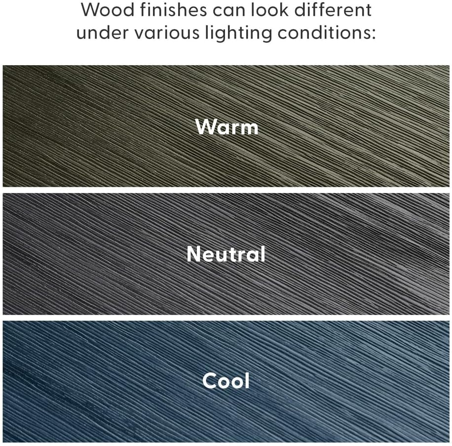 Plank+Beam 72 Inch Farmhouse Dining Table, Solid Wood Rustic Kitchen Table, Large Wooden Rectangular Dinner Table for Dining Room, Home Office, Living Room Furniture, Easy Assembly, Black Wirebrush