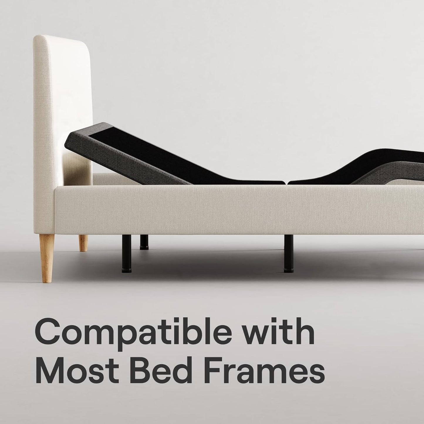 Nectar Ultra Full Adjustable Base & 15” Mattress - Head & Foot Incline - Medium Firm Memory Foam - Cooling Upgrade - 3 Massage Settings - 365-Night Mattress Trial