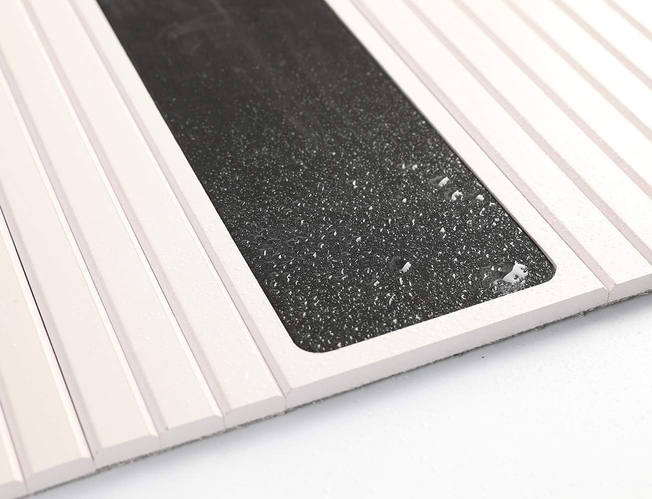 GEHE Sofa Arm Tray Table for Couch Flexible/Foldable Sofa Tray Couch arm Table Perfect for Drinks Snacks Remote Control or Phone Great arm Tray for Couch armrest (White)