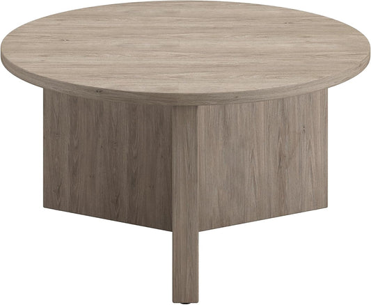 Henn&Hart Anders Coffee Table, 32" Wide,Grey