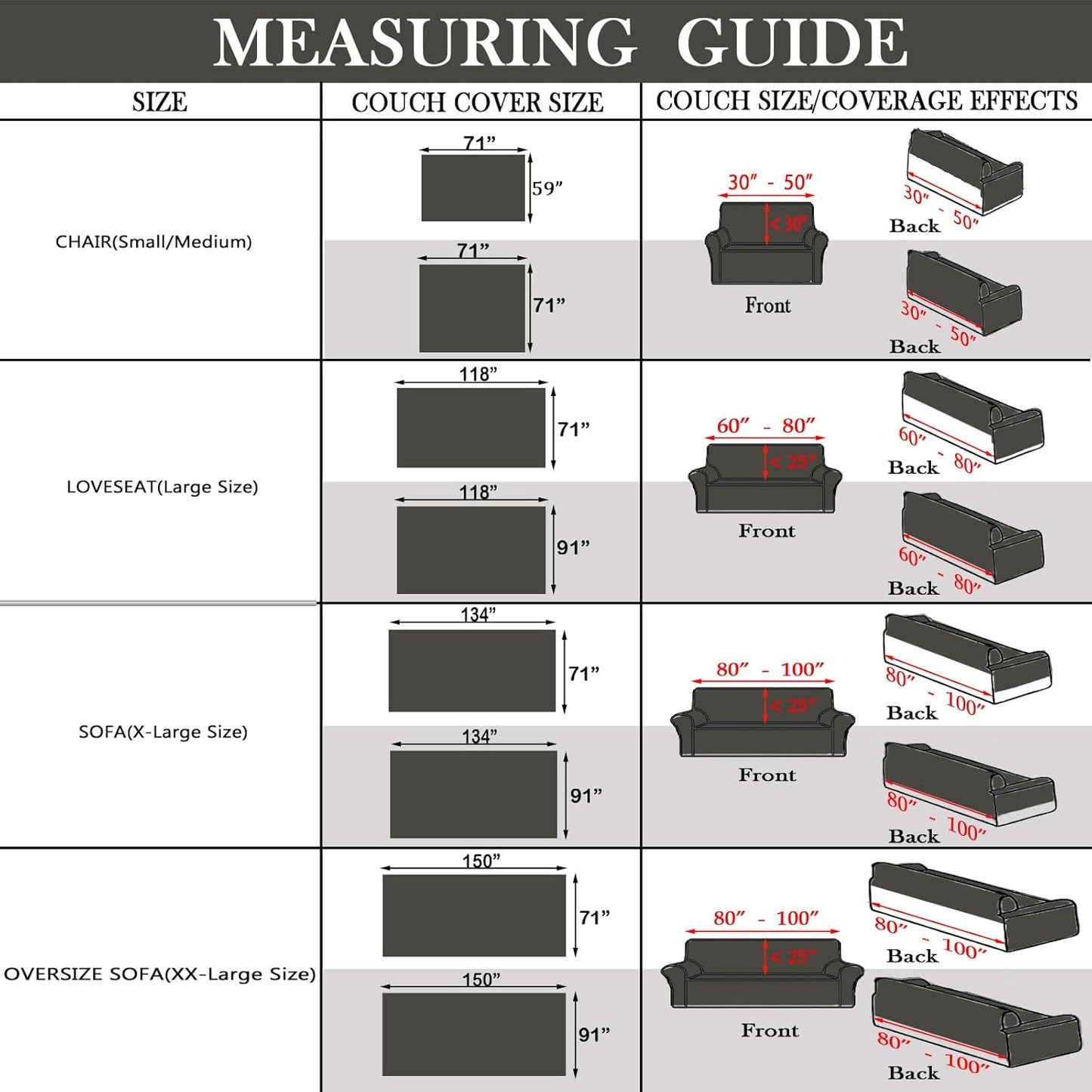 HANDONTIME Reversible Sofa Cover Boho Geometric Couch Cover for Dogs Dark Grey Couches Covers Washable Chenille Couch Covers for 3 Cushion Couch Pet Friendly Furniture Protector for Pets, 91" X118"