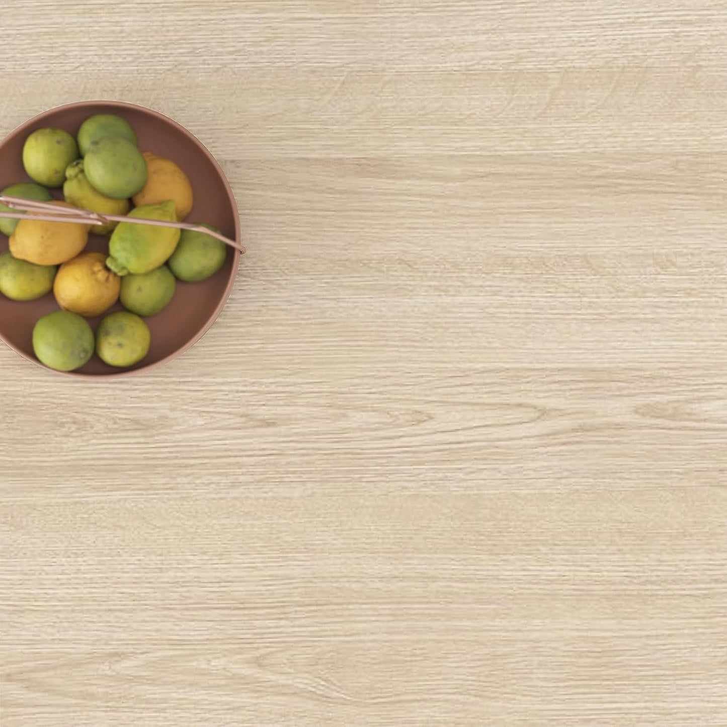 5-Piece Bar Table and Chairs Set, 43.3'' Pub Table Set Modern Small Table and Chairs Set of 4 for Breakfast Nook Living Room Small Space Restaurant, White Oak