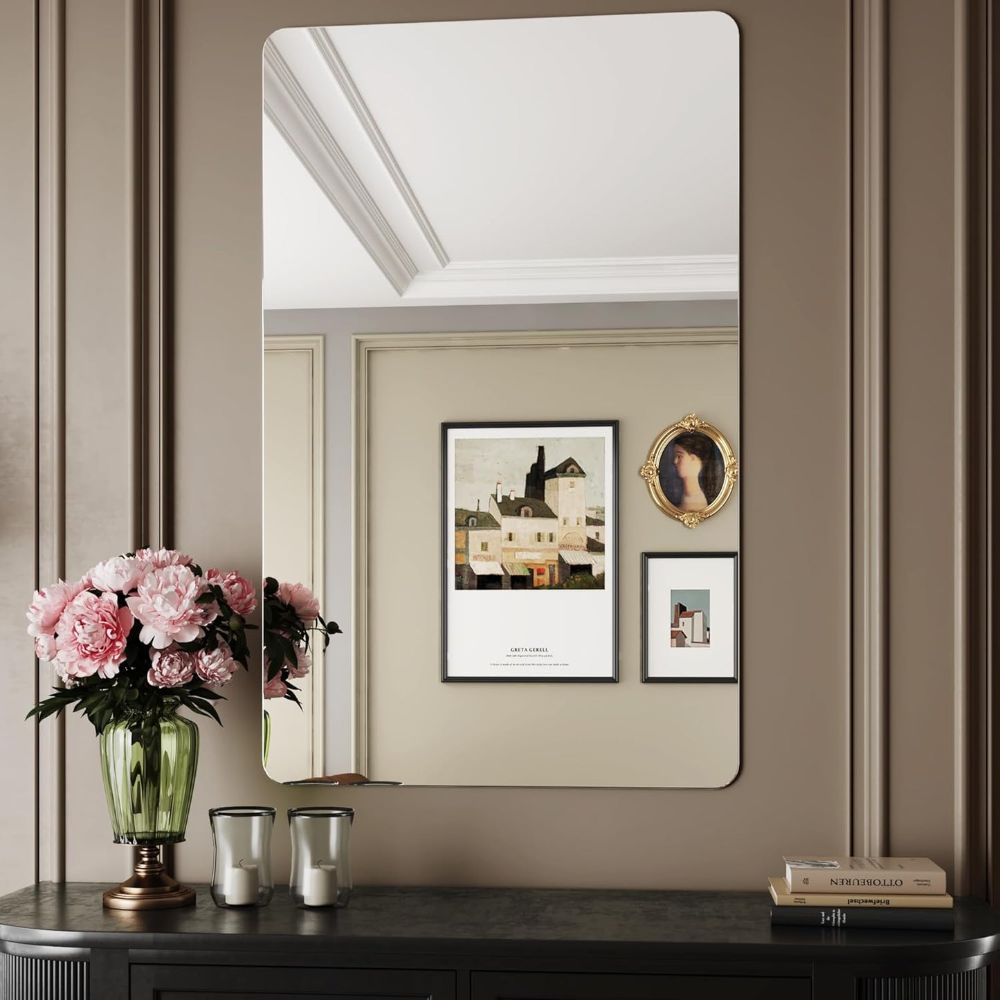 36x55 Large Bathroom Mirror,Wall Mirrors for Living Room,Lage Wall Mirrors, espejos para baños,Bathroom Mirrors for Vanity,Restroom Mirror