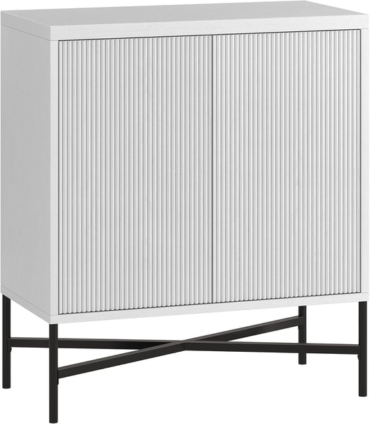 Henn&Hart Brighton Accent Cabinet, 28" Wide, White