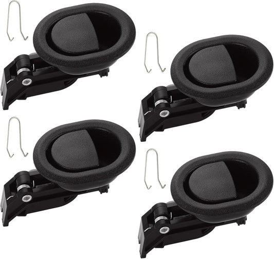 4 Pack Recliner Pull Handle Replacement, 3.5x3 Inch Recliner Replacement Parts with Cable, Fits Ashley Lazy Boy and Most Recliner Brands Couch Sofa Chair Furniture