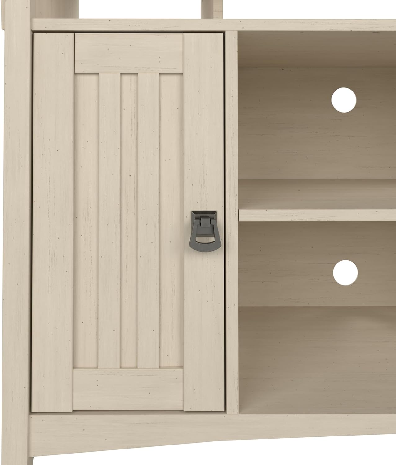 Bush Furniture Salinas Accent Storage Cabinet with Doors and Shelves, Farmhouse Cabinet Buffets & Sideboards