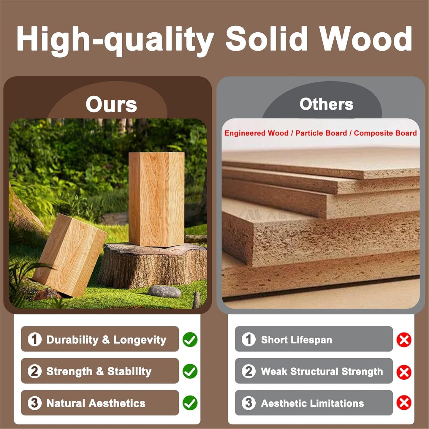 Solid Wood Rotating Bookshelf Tower, 5 Tier Spinning Bookcase with Drawer, 72" Floor Standing Revolving Bookshelf on Wheels, Corner Bookcase for Small Space, White