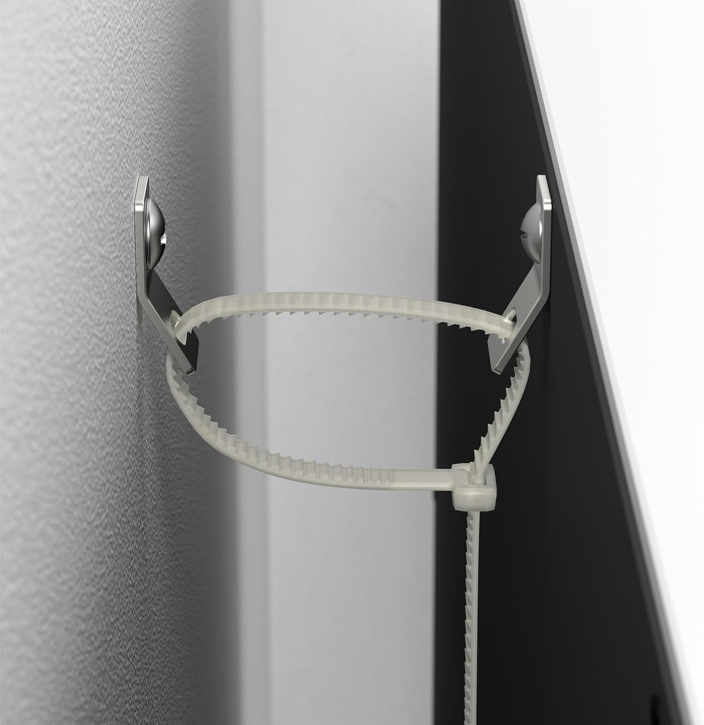 Bush Furniture Universal 17W Narrow 5 Shelf Bookcase in White - Set of 2, Matching Skinny Bookshelves for Home Office or Living Room Storage