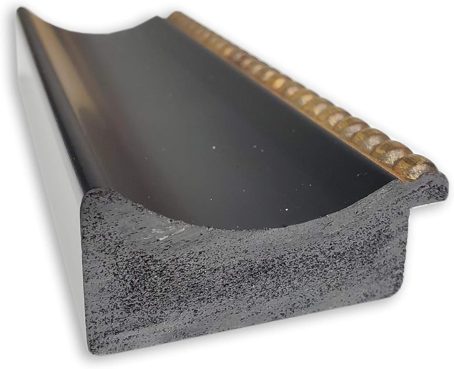 Amanti Art Black Bathroom Mirror for Over Sink, 28x22 Manhattan Black Rectangle Vanity Mirror, Medium Traditional Frame, Hangs Horizonally and Vertically, Bathroom Wall Decor, Beveled Edge