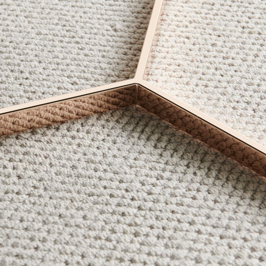 AGV LIGHTING 202303GL-BK Glass Coffee Table, Modern Design, Single Layer GlassTop, Perfect for Living Space, D31.5 x H17, Black Glass Top, Transparent Acrylic Leg & Shiny Gold Finish Metal Frame…