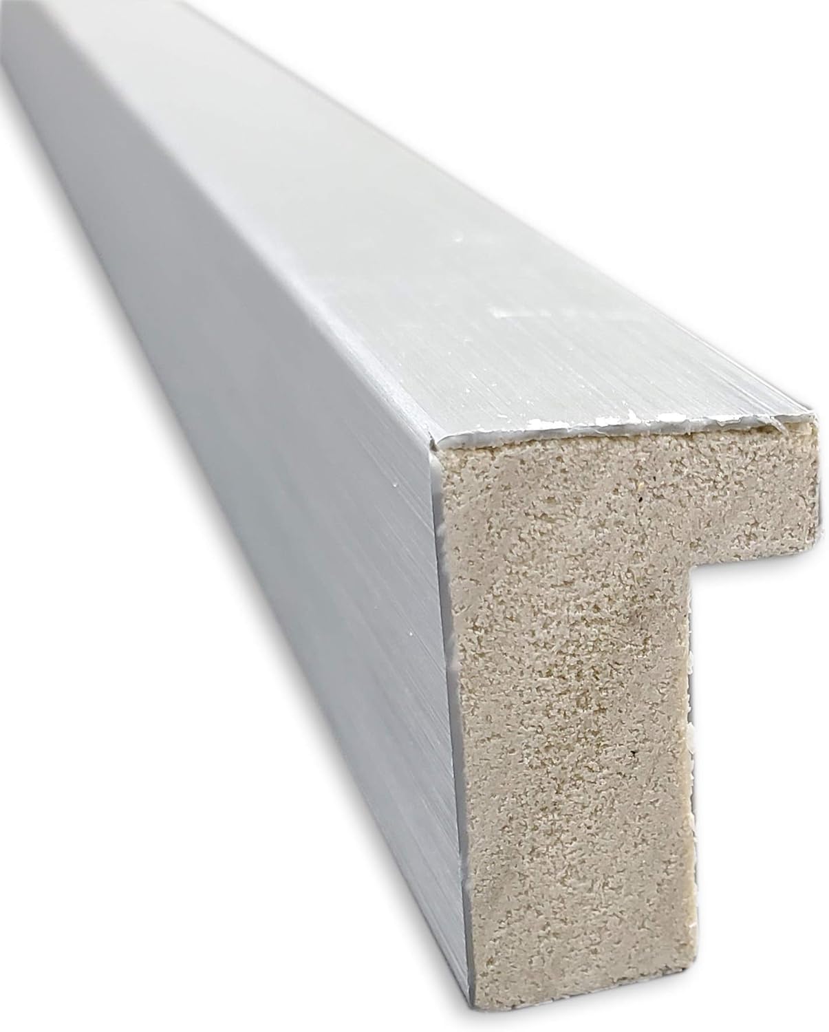 Amanti Art Silver Bathroom Mirror for Over Sink, 31x41 Hera Chrome Rectangle Vanity Mirror, X-Large Modern Frame, Hangs Horizonally and Vertically, Bathroom Wall Decor, Beveled Edge from WI, USA