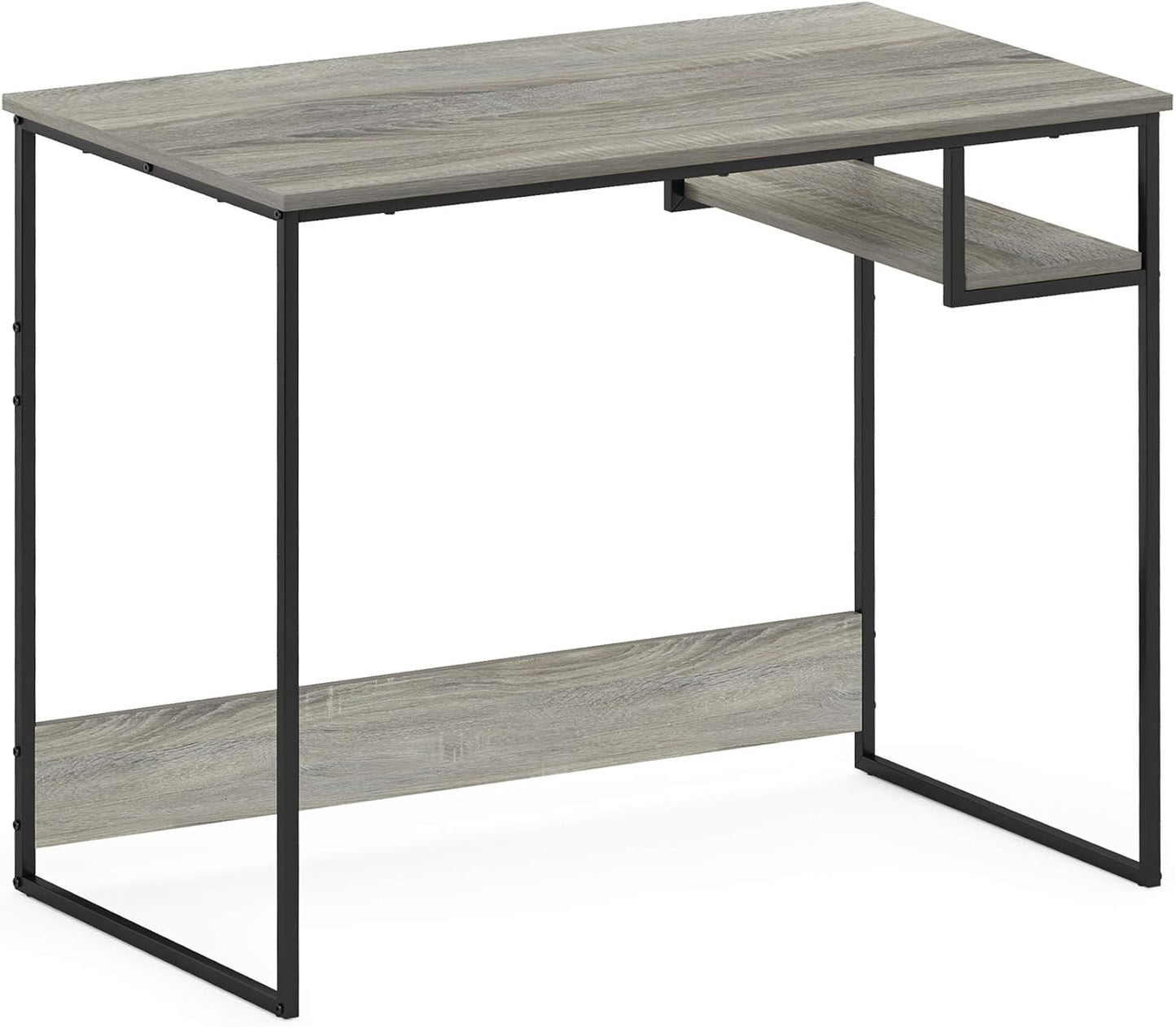 Furinno Moretti Lifestyle Study Desk, 35 Inches, French Oak Grey