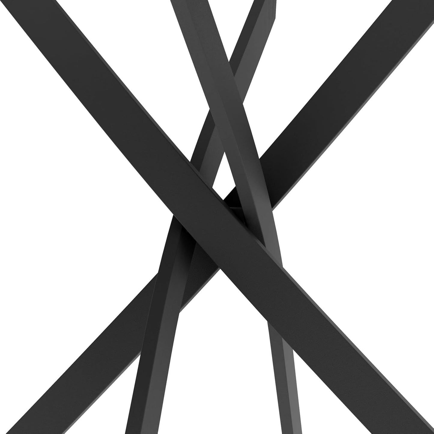 Marble Round Dining Table for 2-4 with Metal Legs, 31.5 Inch Sintered Stone Modern Small Kitchen Table for Dining Room Kitchen Apt (White)