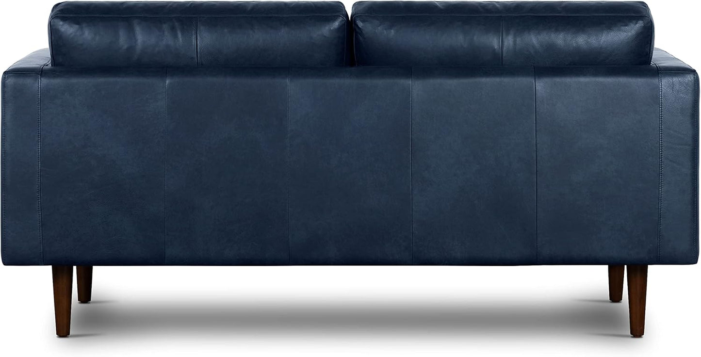POLY & BARK Napa Furniture, 72 inches, Midnight Blue