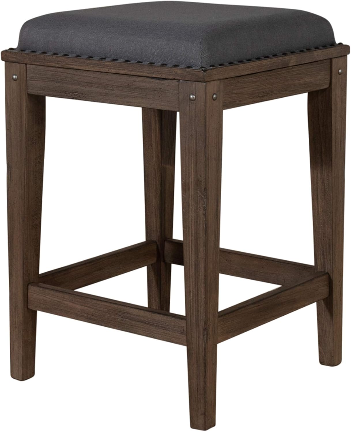 Liberty Furniture Industries Sonoma Road Console Stool, W17 x D17 x H26, Light Brown