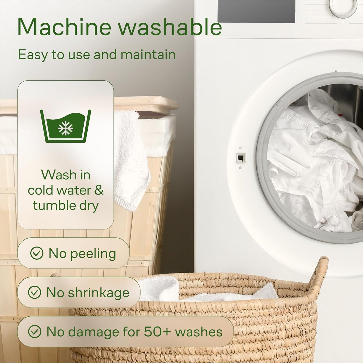 Ultra Soft Full Size Mattress Topper - Viscose Made from Bamboo Pillow Top Mattress Pad for Back Pain Relief - Naturally Cooling for Hot Sleepers, Grey