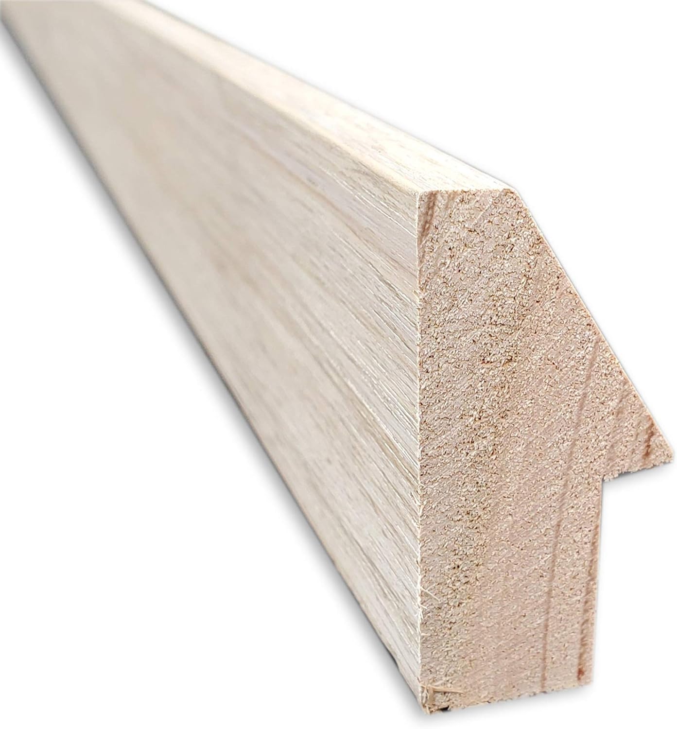 Amanti Art White Bathroom Mirror for Over Sink, 23x29 Hardwood Wedge White Wash Rectangle Vanity Mirror, Large Rustic Farmhouse Wood Frame, Hangs Horizonally and Vertically, Bathroom Wall Decor