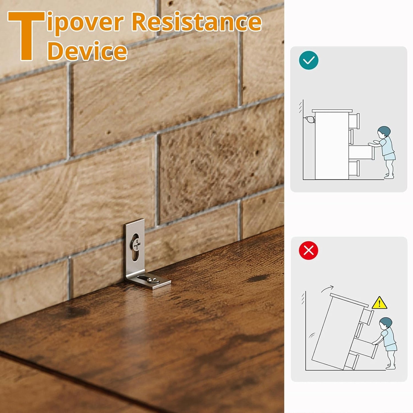 IRONCK Tall Narrow Bookshelf 8 Tiers, Compact Corner Bookcase, Easy to Match for Living Room, Office, Study, Bedroom