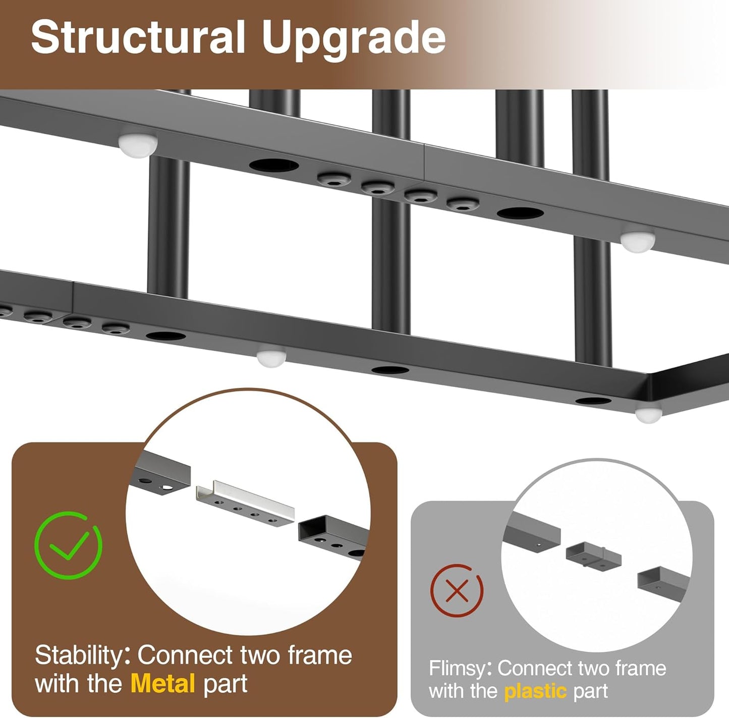 pickpiff Free Standing Shoe Racks - 19.5 Inches Boot Rack Organizer Tall Boots for 8 Pairs, Black Metal Boot Rack Organizer Tall Boots for Dorm Room, Closet, Entryway, Bedroom, Patio Outdoor, Hallway