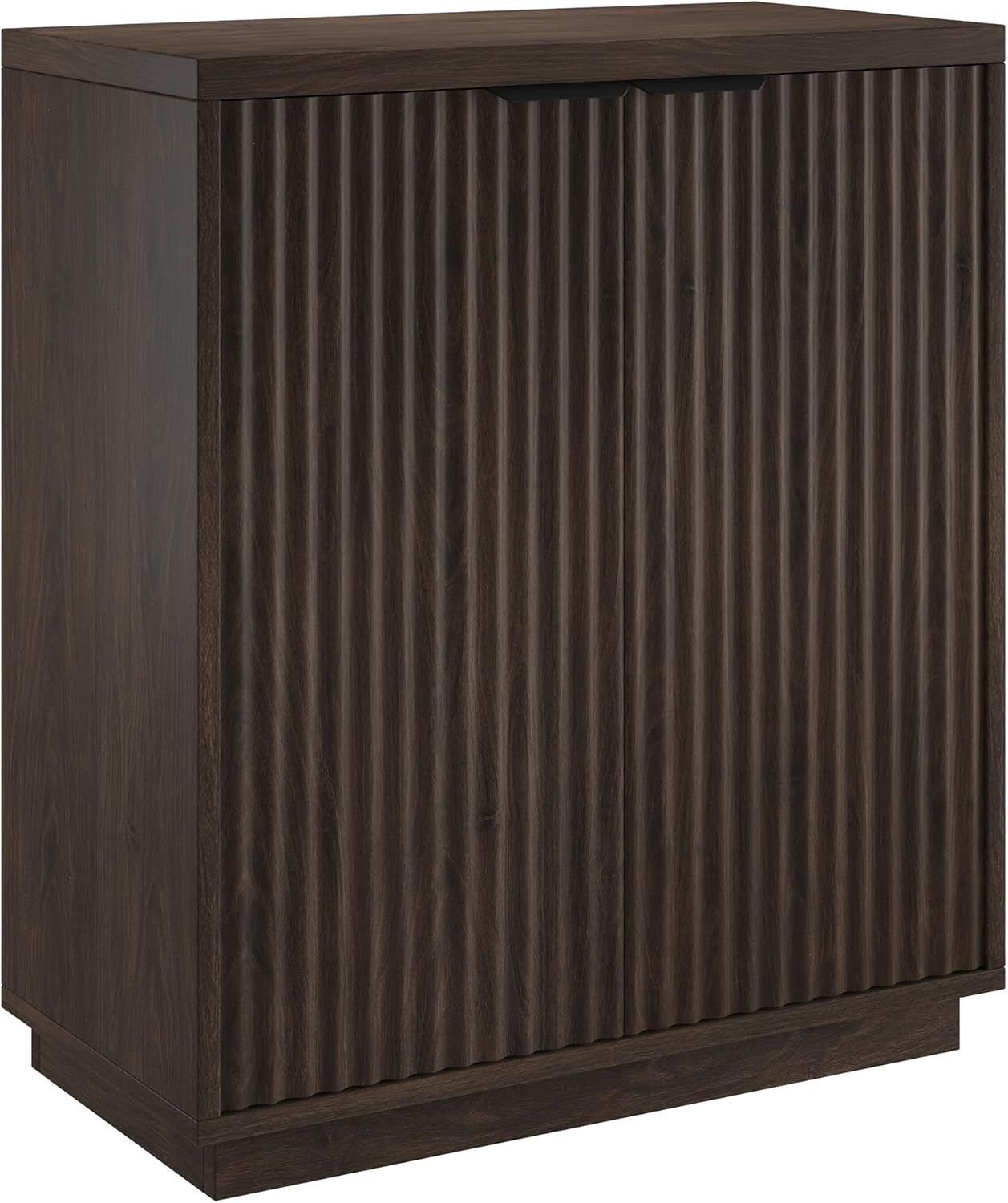 Henn&Hart 28" Wide Rectangular Accent Cabinet in Alder Brown, for Home, Living Room, Bedroom, Entertainment Room, Office