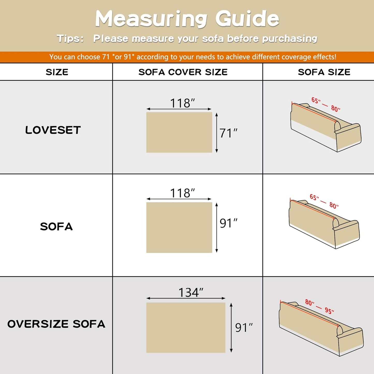 MYSKY HOME Couch Cover for Dogs Washable Couch Covers for 3 Cushion Couch Sofa Super Soft Sofa Slipcover Non Slip Sofa Cover, Chenille Sofa Covers for Dogs, Furniture Protector, 91"x134", Navy Blue