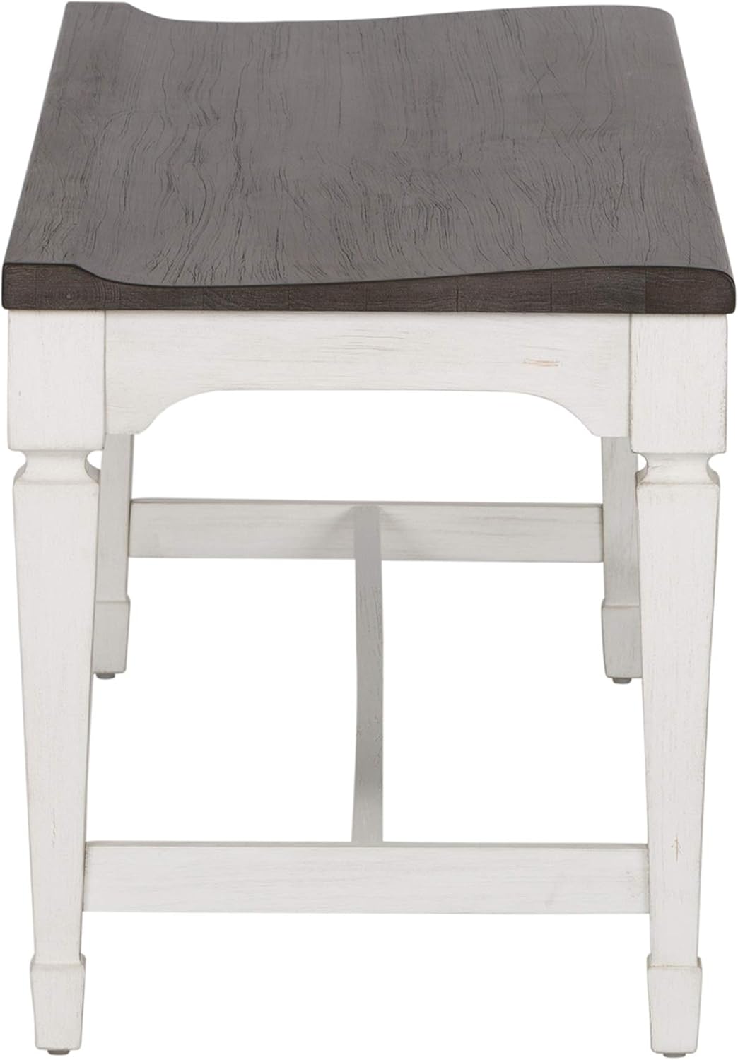 Liberty Furniture Industries Allyson Park Wood Seat Bench, W52 x D17 x H19, White