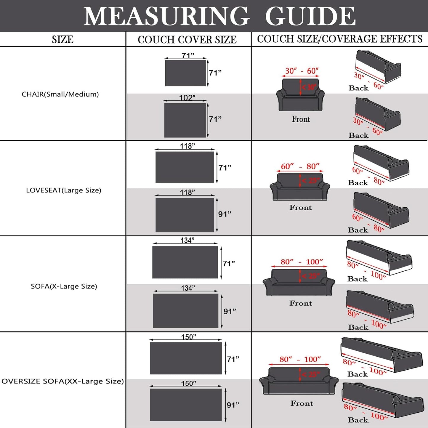 HANDONTIME Boho Geometric Couch Covers for Sofa Pet Friendly Dark Grey and Black Sofa Covers Washable Chenille Couch Blanket Cover for 3 Cushion Couches Pet Protector Furniture Cover Soft, 71" X 150"