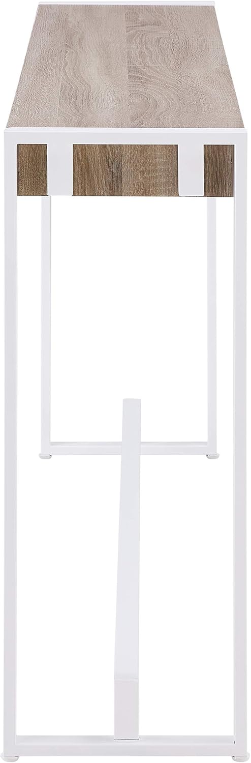 Holly & Martin Macen Console Tables Online - Mocha Gray with White Tables