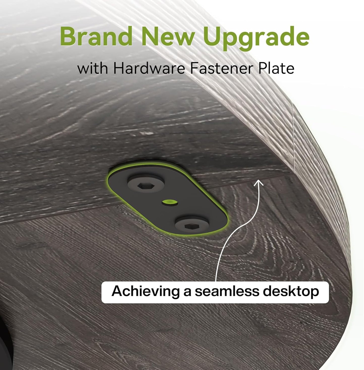 LITTLE TREE Round Dining Table for 4-6 People, 47 Inches Dining Room Table with Wooden Pedestal Base, Grey Dinner Tables, Circle Kitchen Tables for Dining Room, Kitchen, Living Room(Table Only)